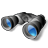 HSykes Web Overview Icon containing a image of a pair of field glasses.