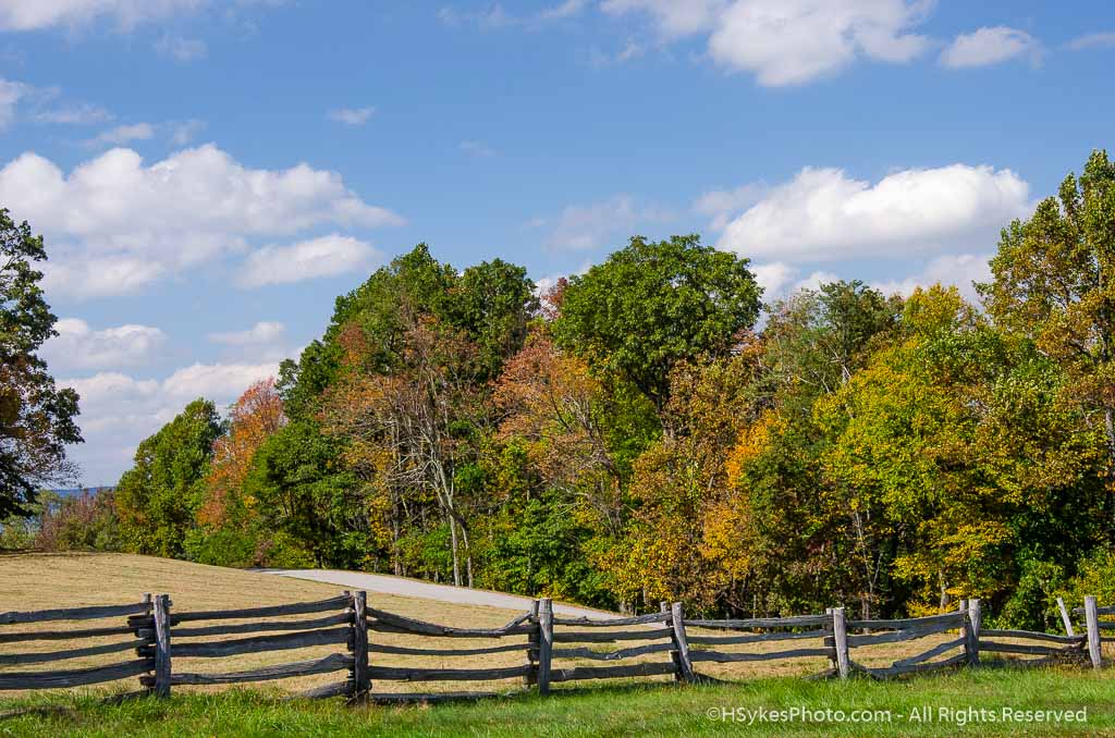 Landscape Photography of fall colors by Howard Sykes of HSykes Photo
