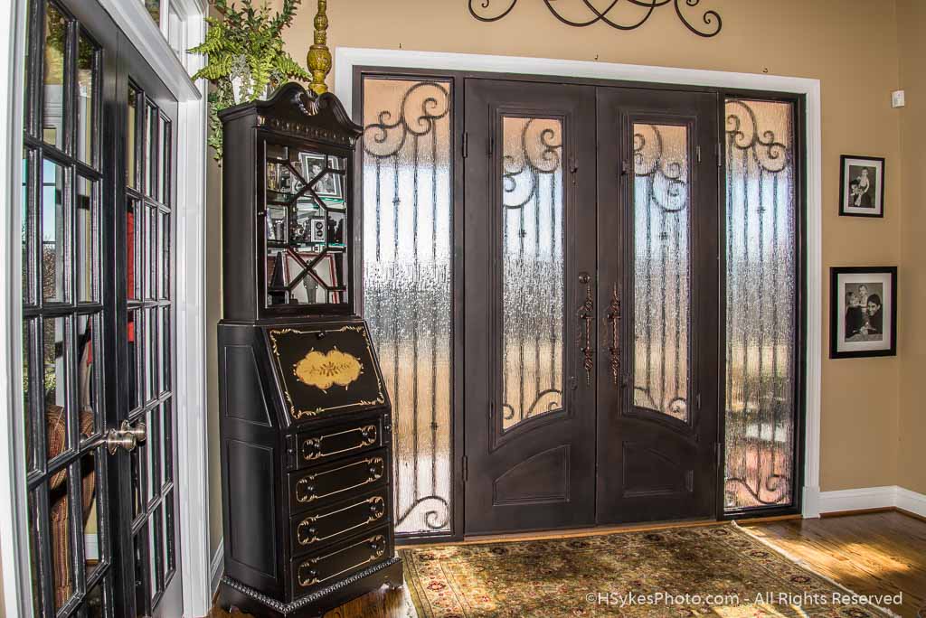 Grand Entry Parlor with double doors