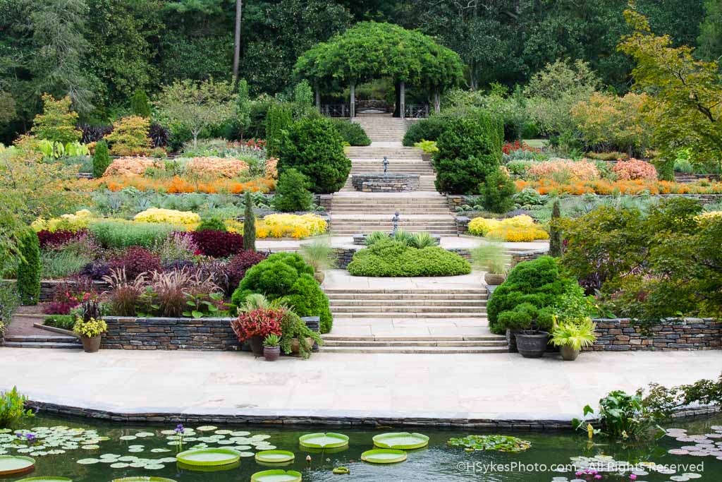 Historic Terraces at Duke Gardens, Durham, NC