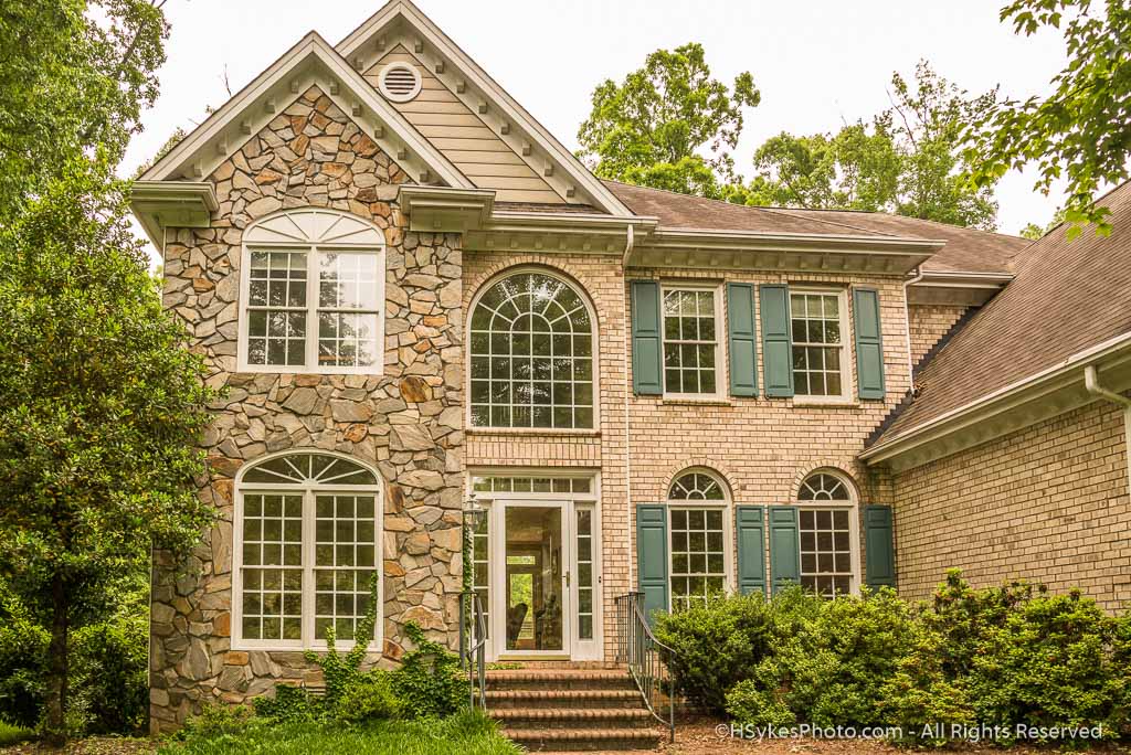 Home with Arched Windows photographed by Howard Sykes of HSykes Photo