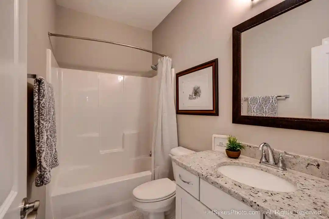 Secondary bathroom